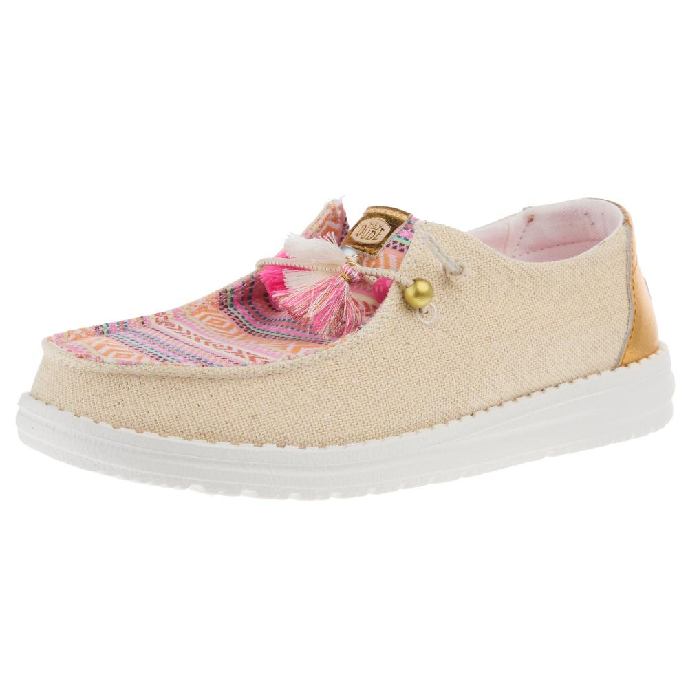 Hey Dude Womens Wendy Boho Festival Natural Casual