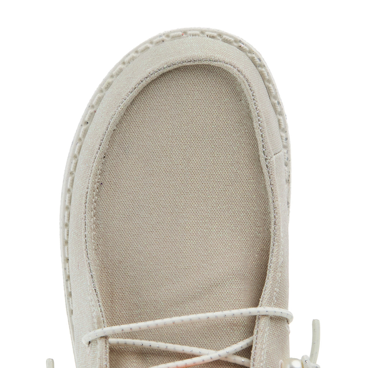 Hey Dude Womens Wendy Celestial Shine Ivory Shoe
