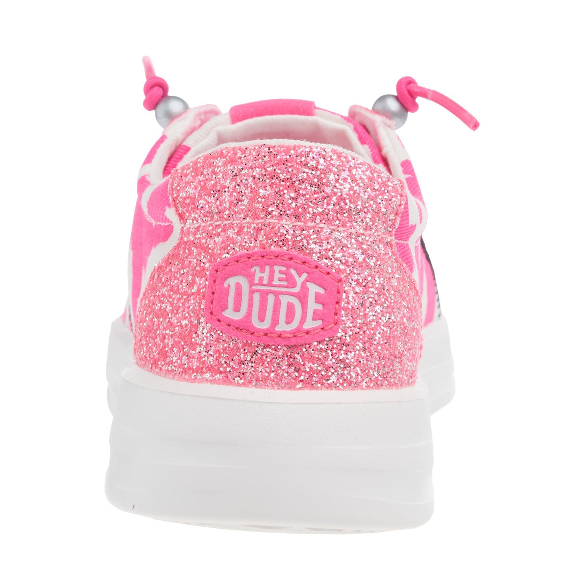 Hey Dude Women`s Karina Cow Electric Pink Casual