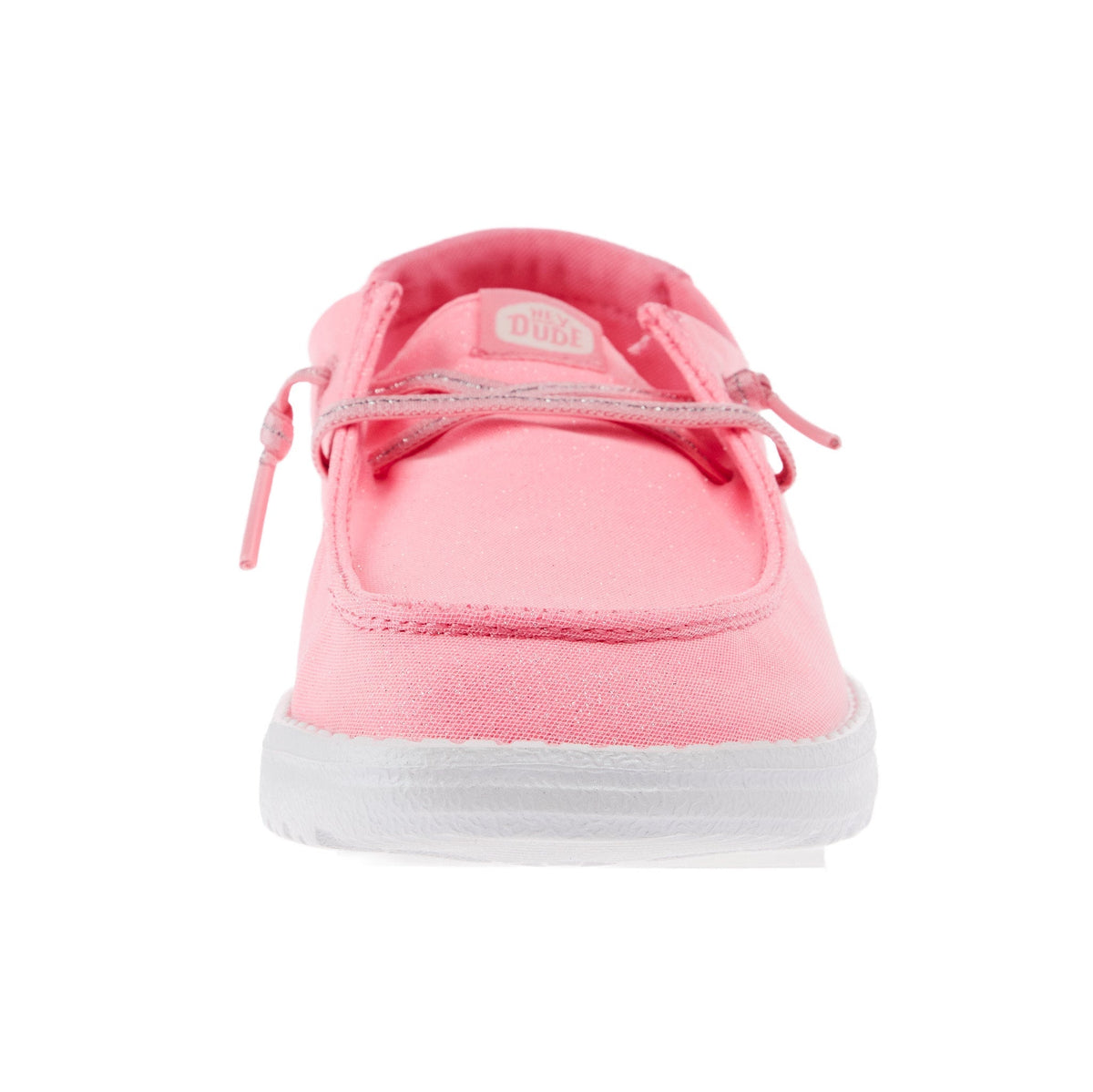 Hey Dude Wendy Youth Stardust Pulmeria Pink Slip-On